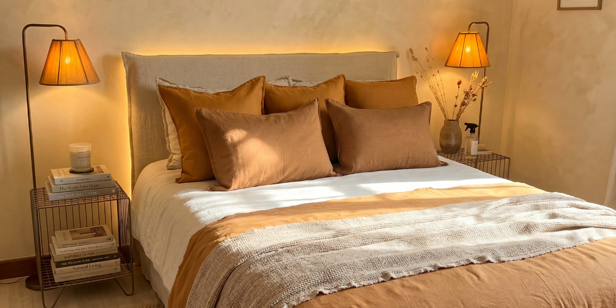 Cómo armar una cama de otoño: el arte de las capas