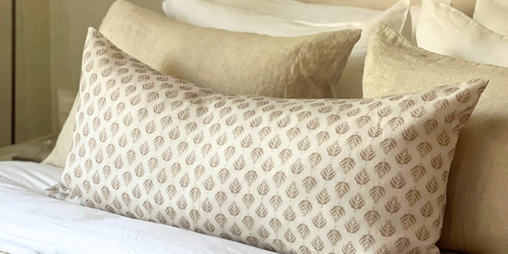 Quiet Patterns: el poder de los patrones sutiles en una cama atemporal