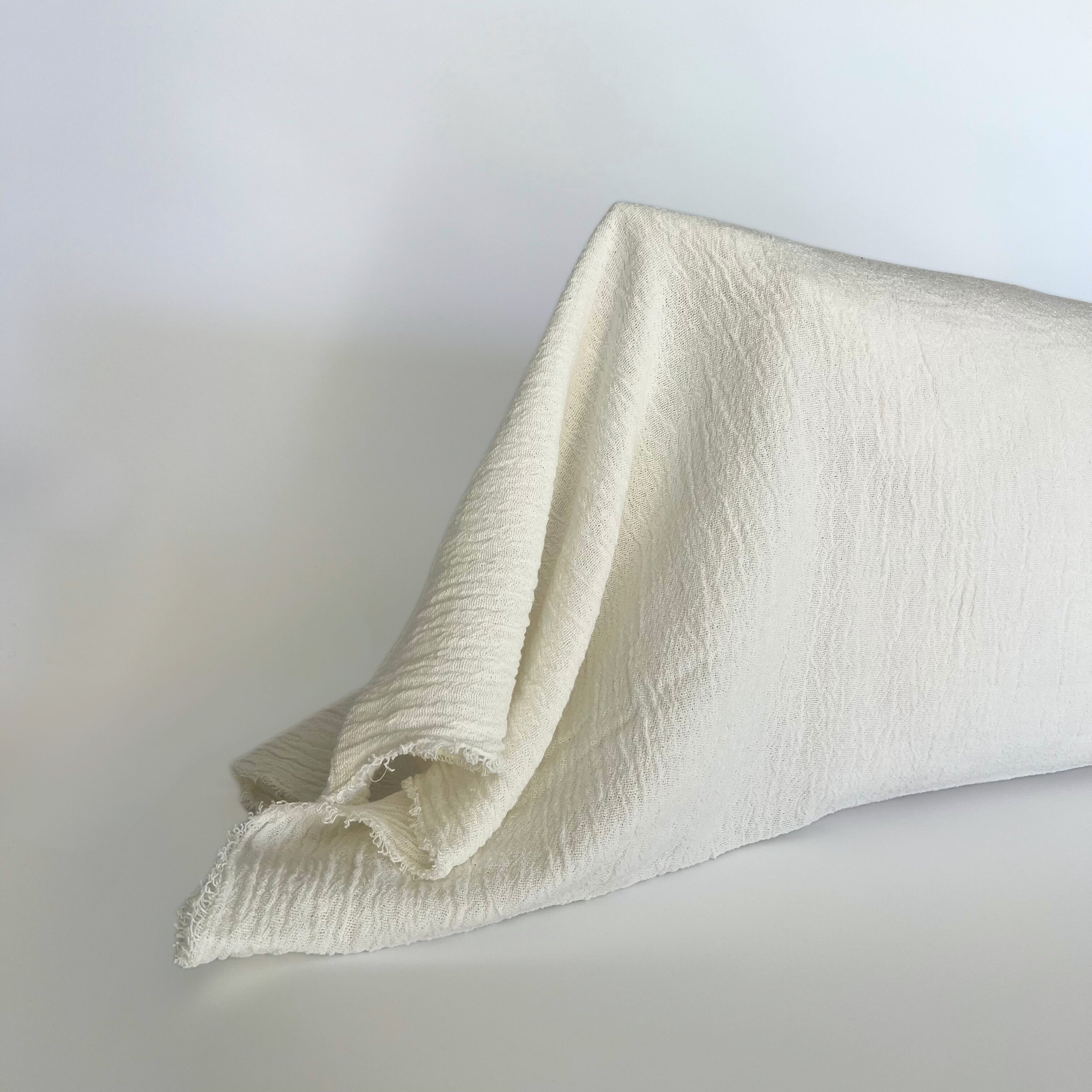 Funda Cojín Gasa Off White