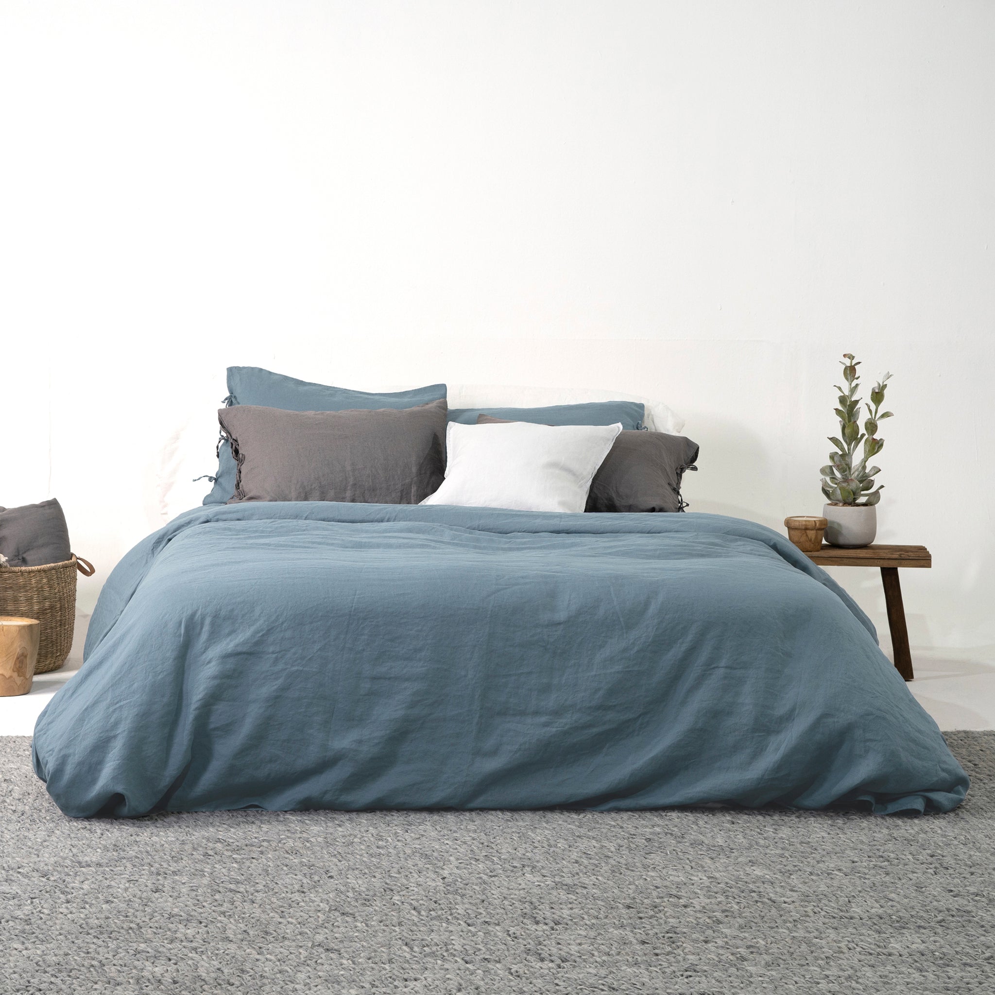 Cubreplumón Lino Hylia - Lake