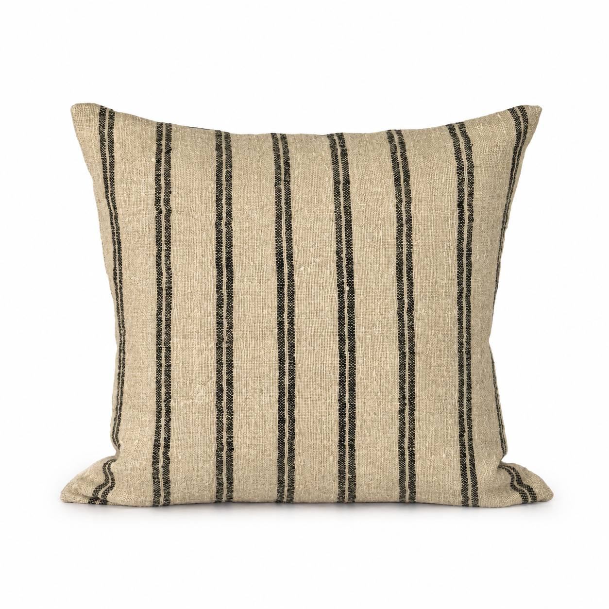 Funda Cojín Stone Black Stripe