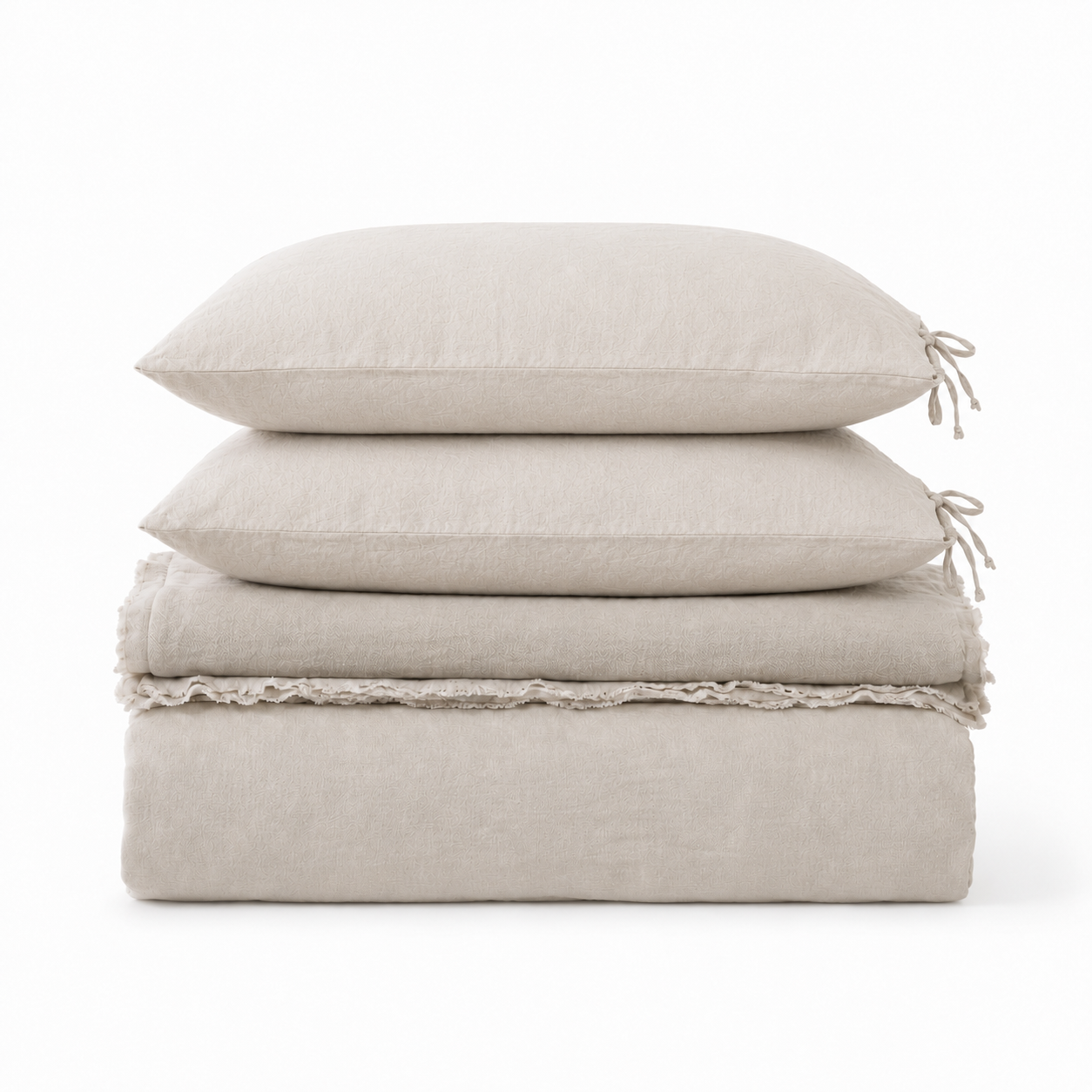 Arma tu Cama: 1 Funda de Plumón + 1 Piecera + 2 Fundas de Almohada + Envío Gratis