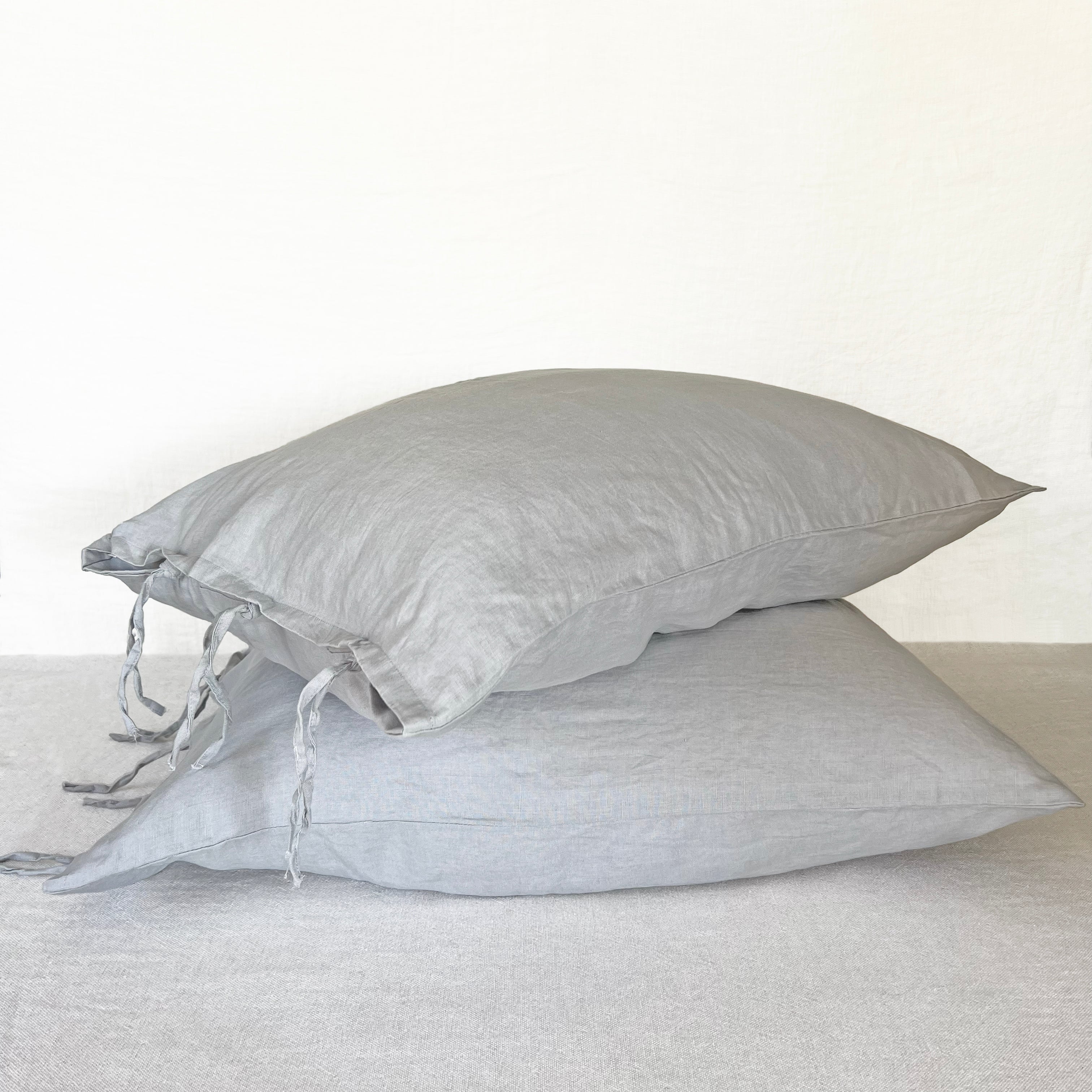 Funda Almohada Lino Lilah - Cool Grey