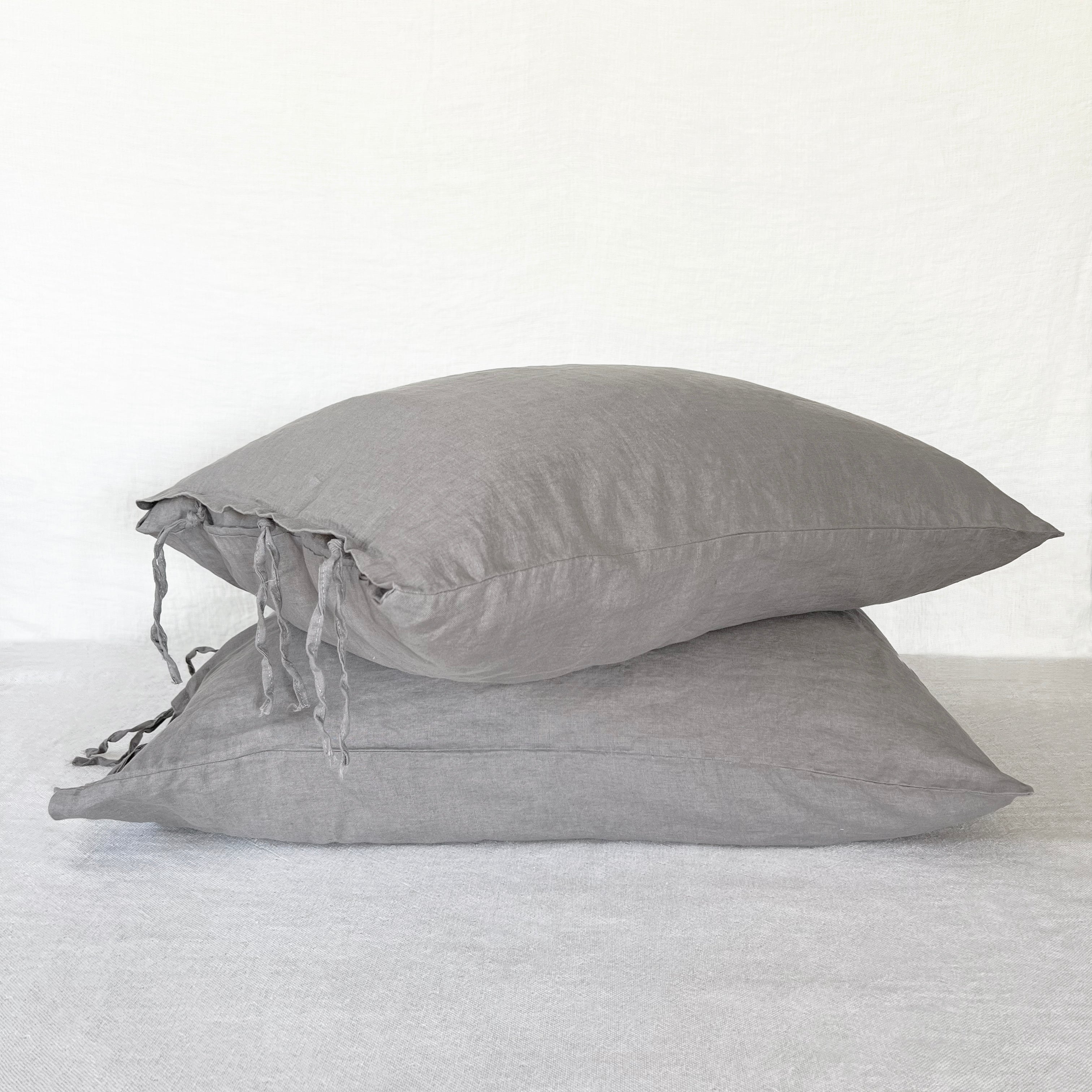 Funda Almohada Lino Lilah - Taupe