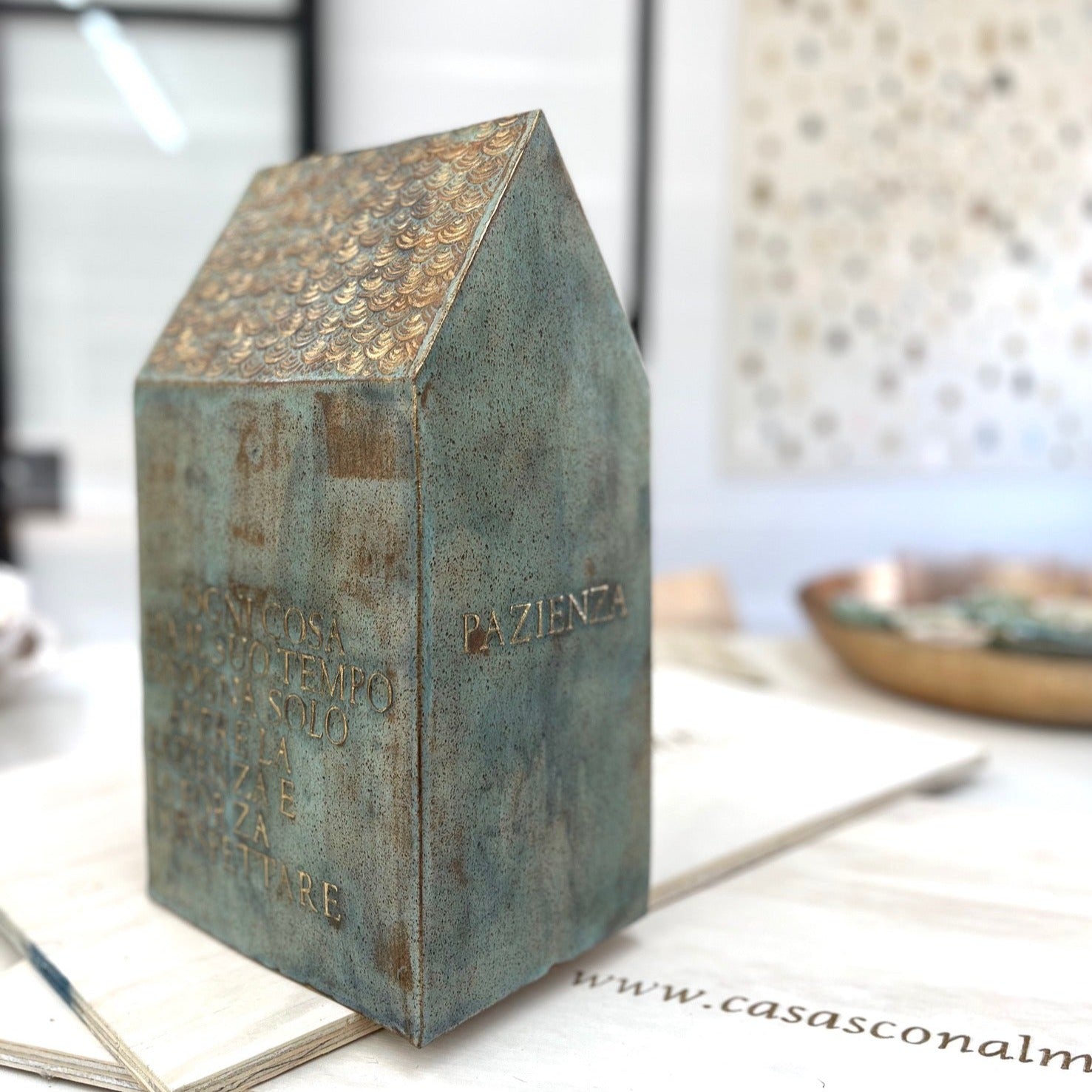 CASA PAZIENZA CALIPSO, OXIDOS Y ORO