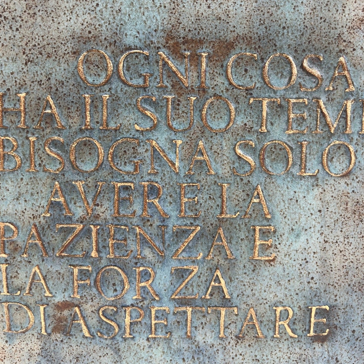 CASA PAZIENZA CALIPSO, OXIDOS Y ORO