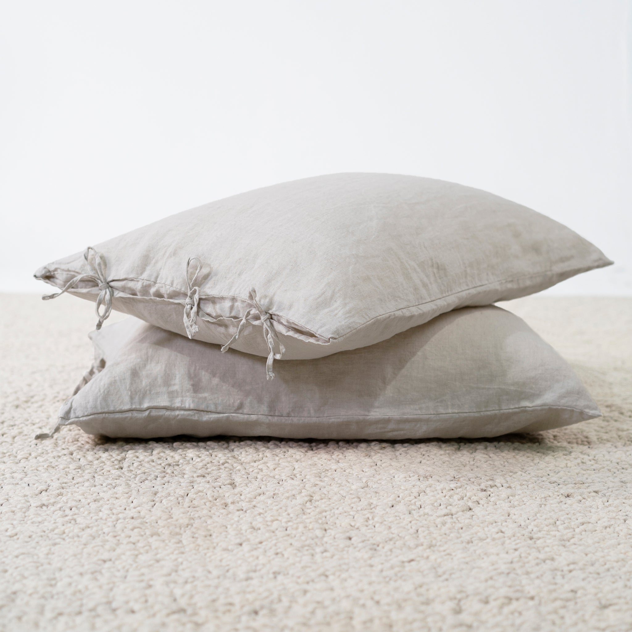 Funda Almohada Lino Lilah - Natural