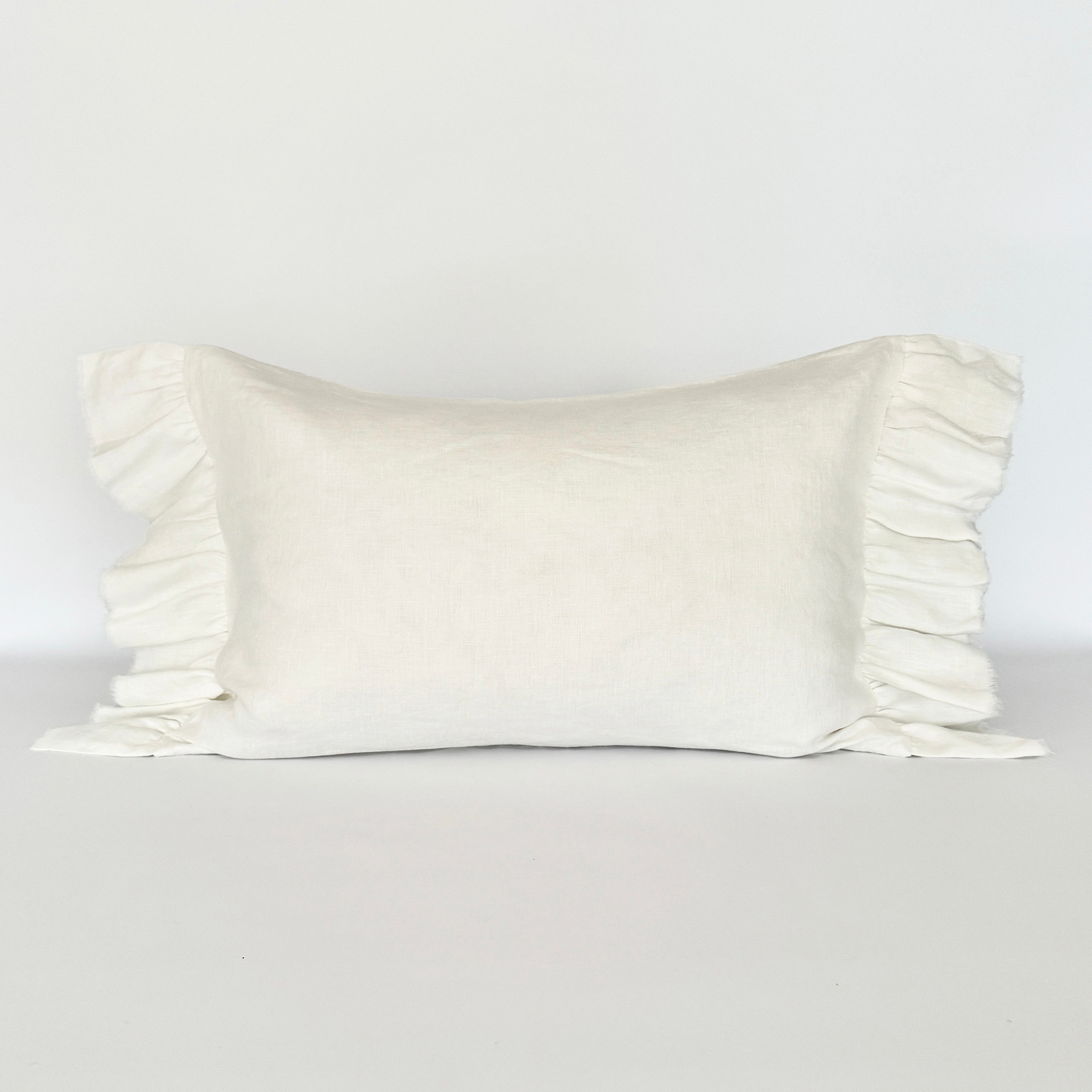 Funda Cojín Lino Vuelos Off White