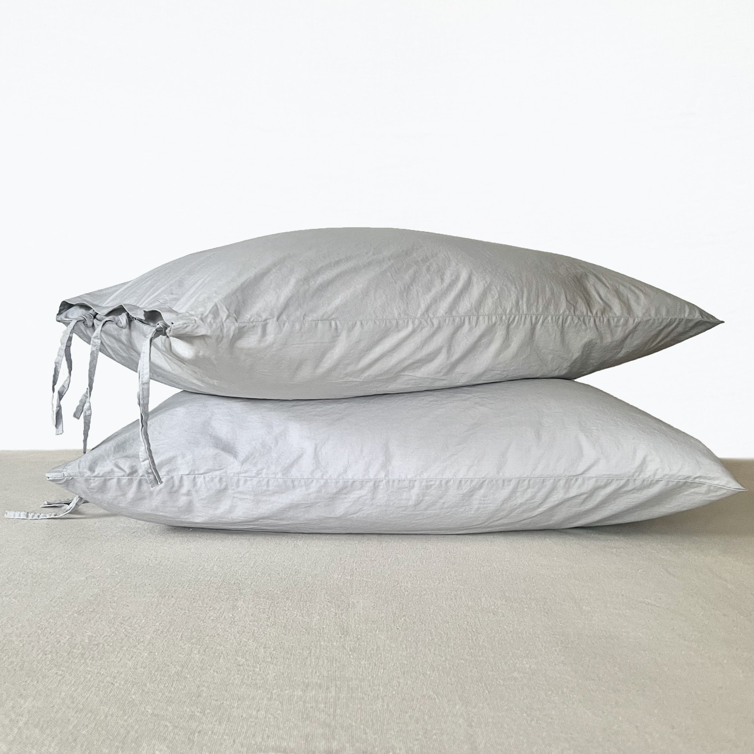 Funda Almohada Algodón Lilah - Cool Grey