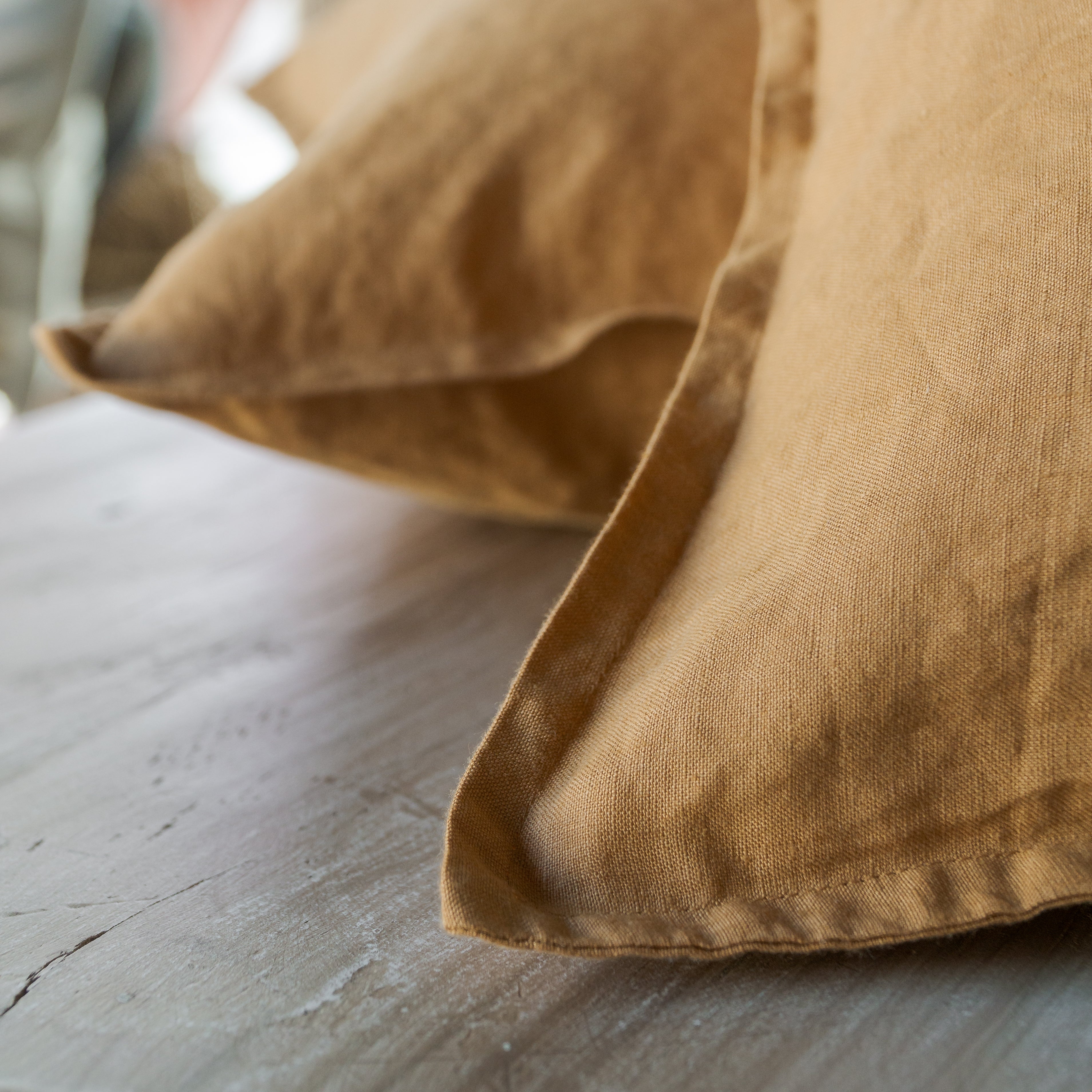 Cojín Lino Lyra - Arcilla