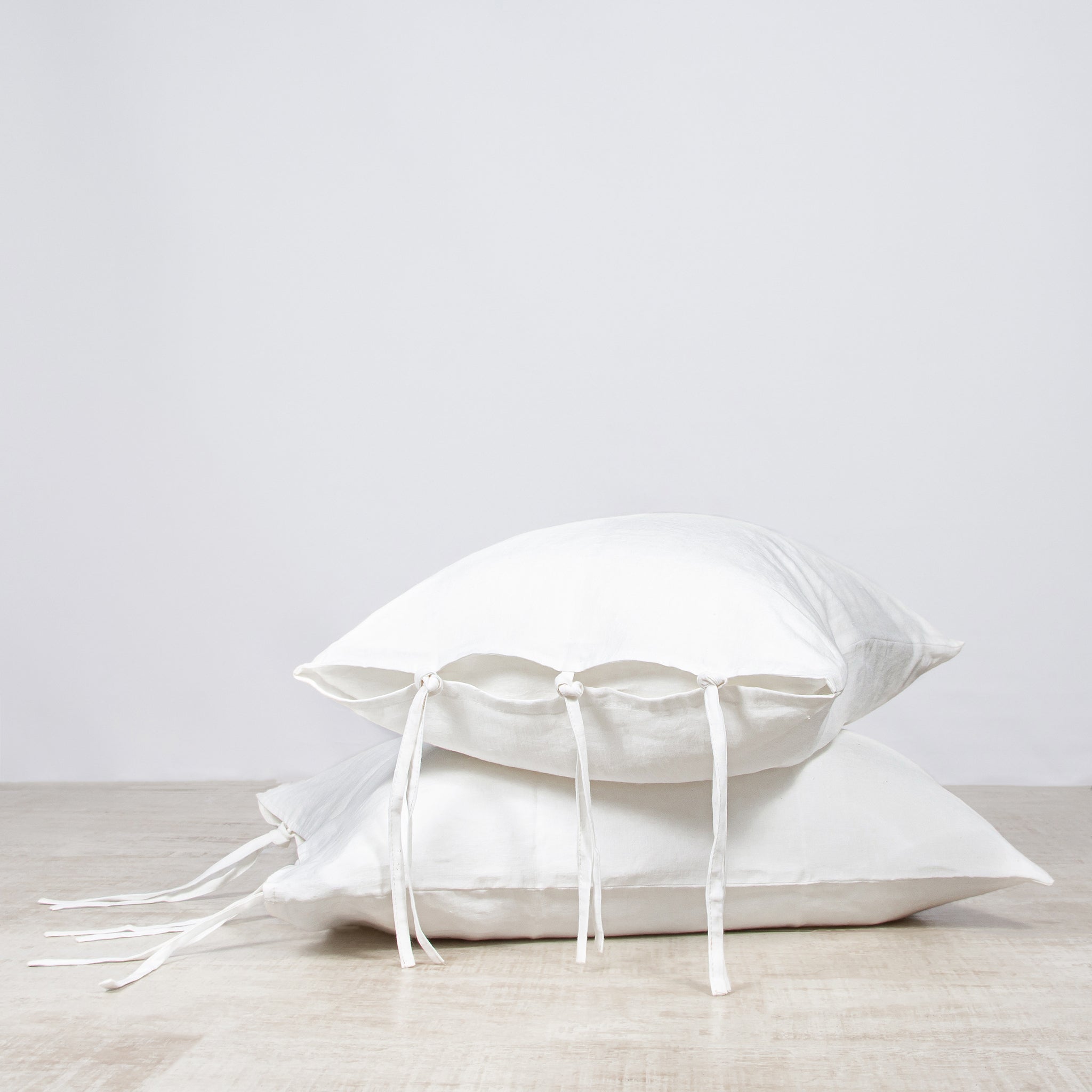 Funda Almohada Lino Lilah - Blanco
