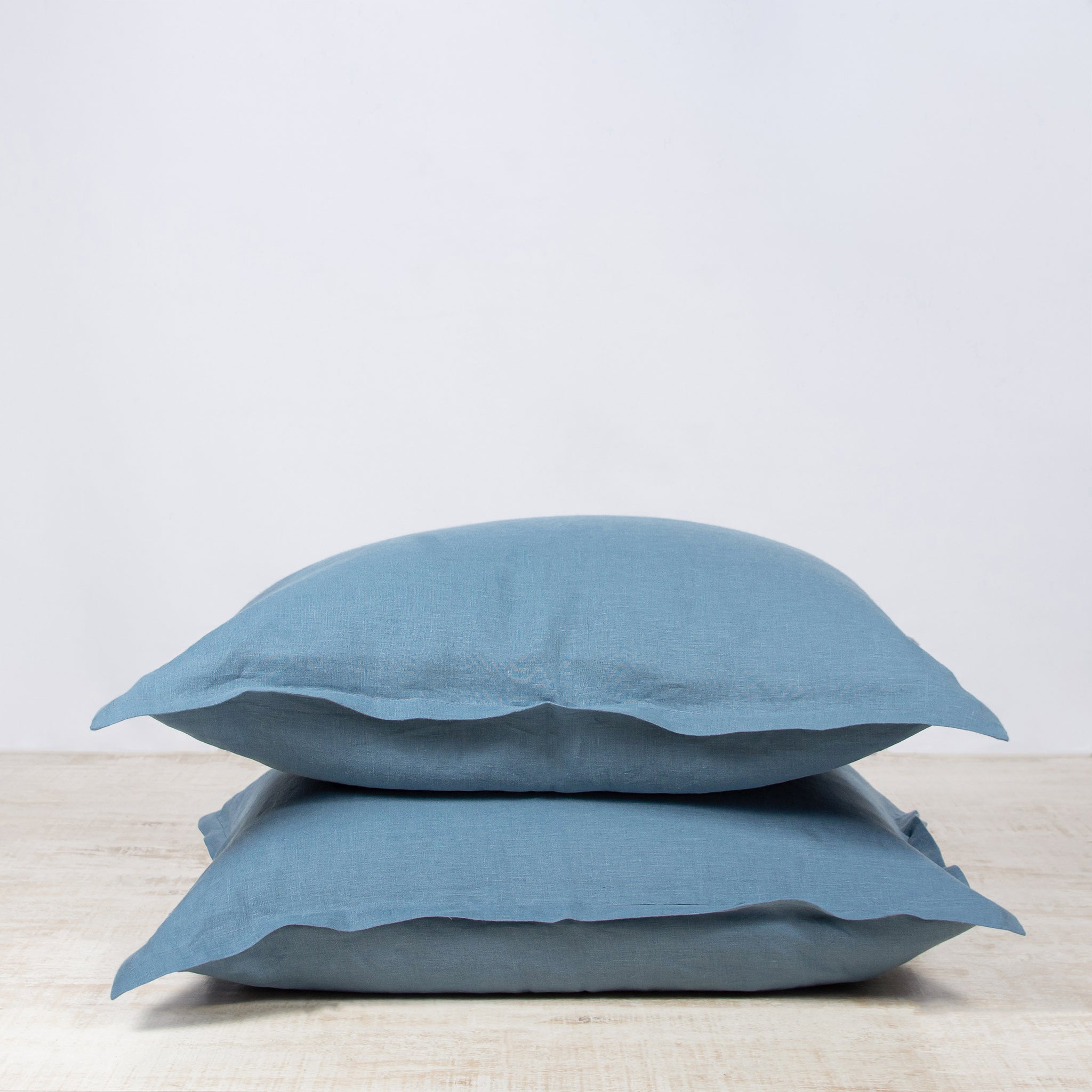 Funda Almohada Lino Lyra - Azul