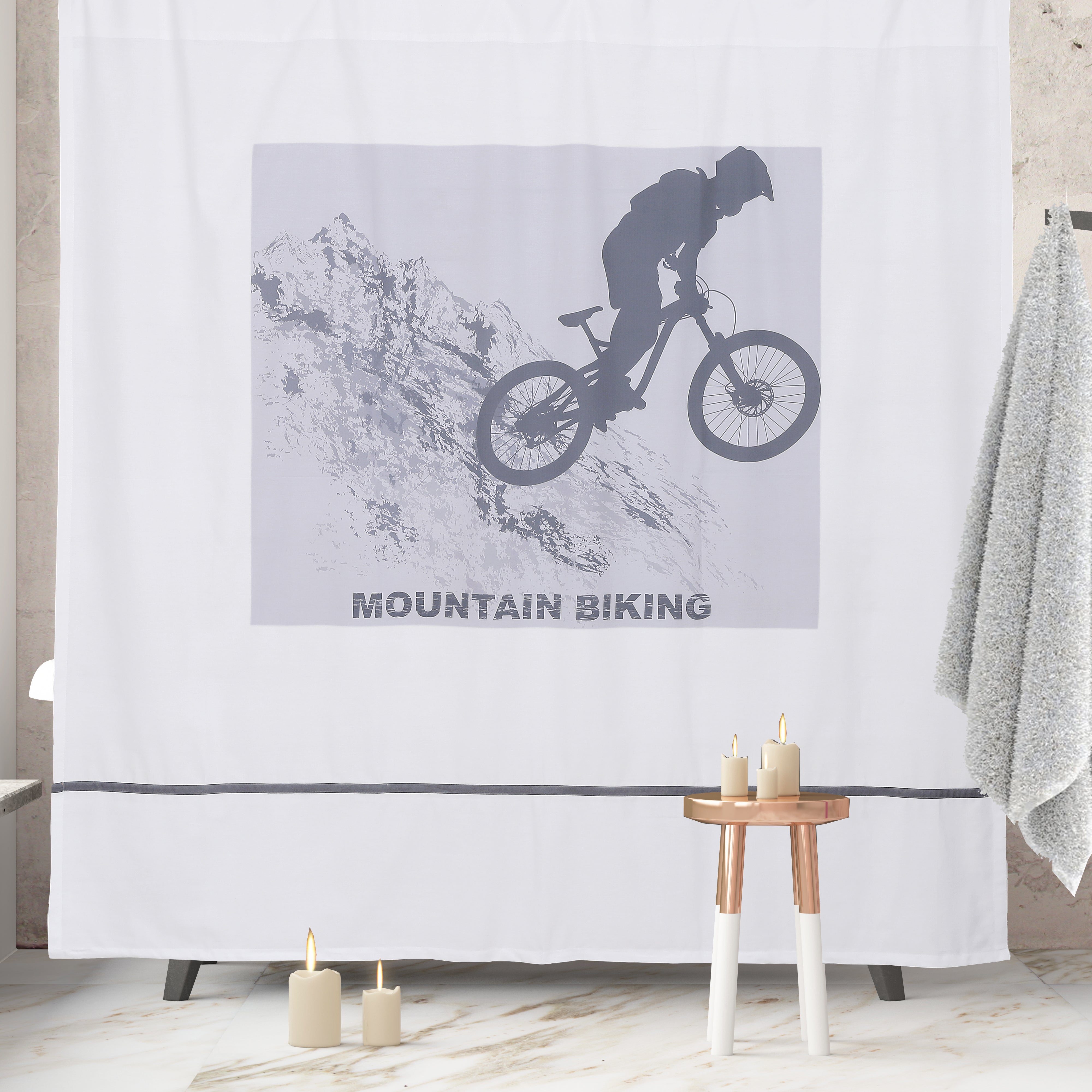 CORTINA DE BAÑO BIKE