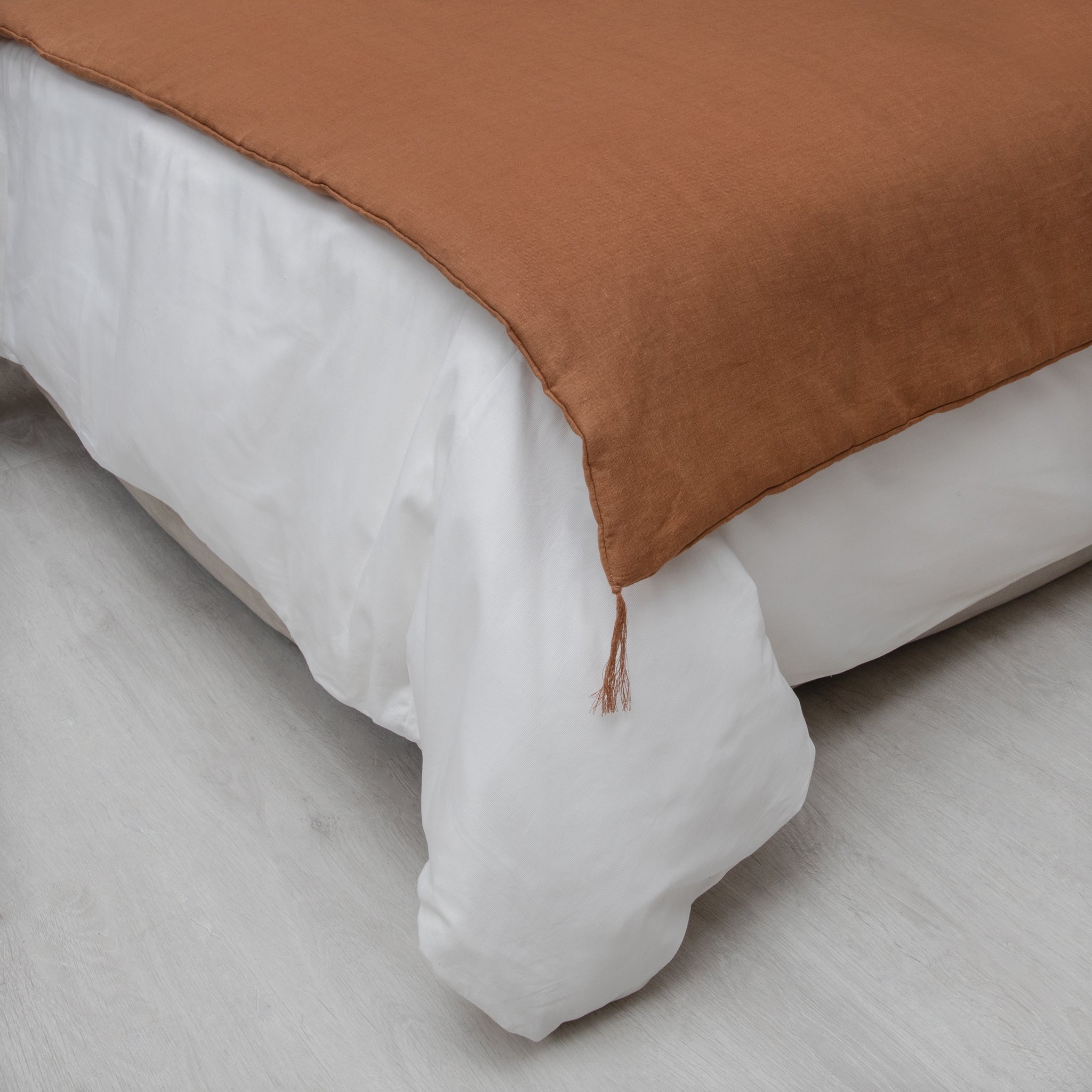 Piecera Lino Zana - Terracota