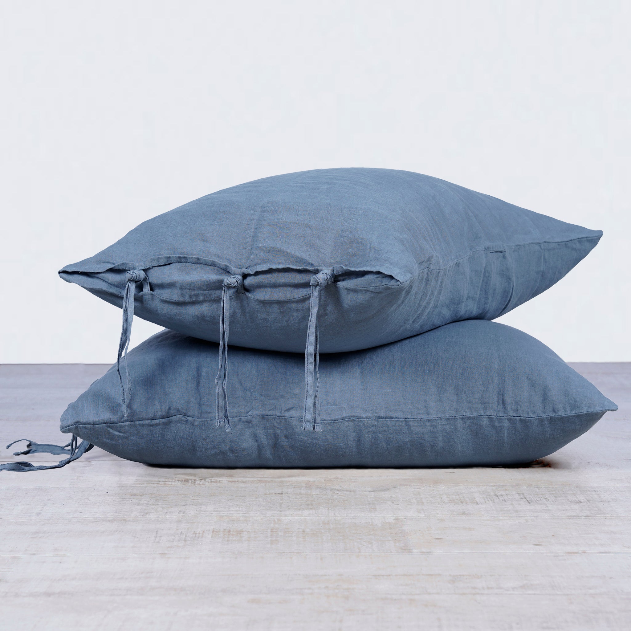 Funda Almohada Lino Lilah - Azul