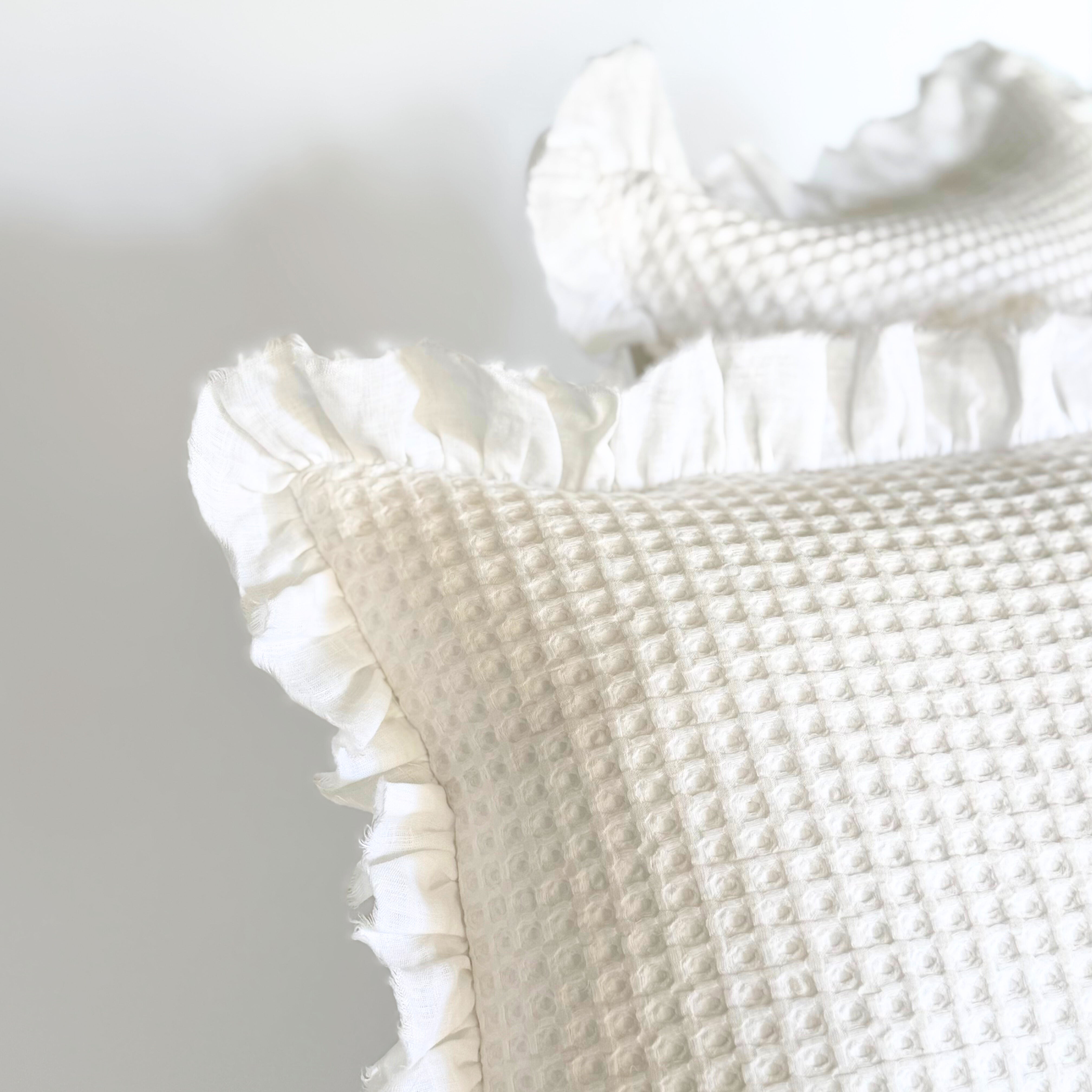 Funda Cojín Waffle Vuelos