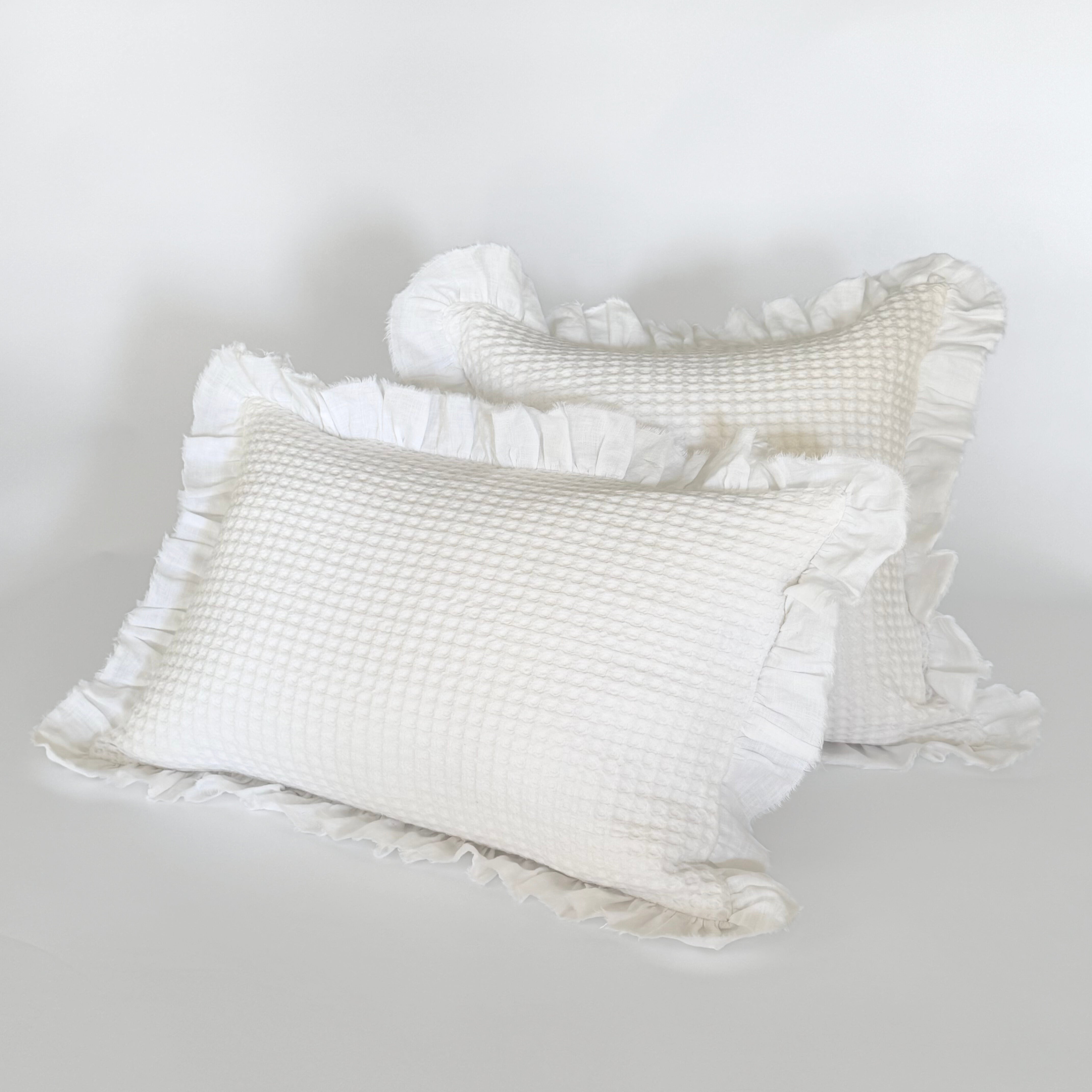 Funda Cojín Waffle Vuelos