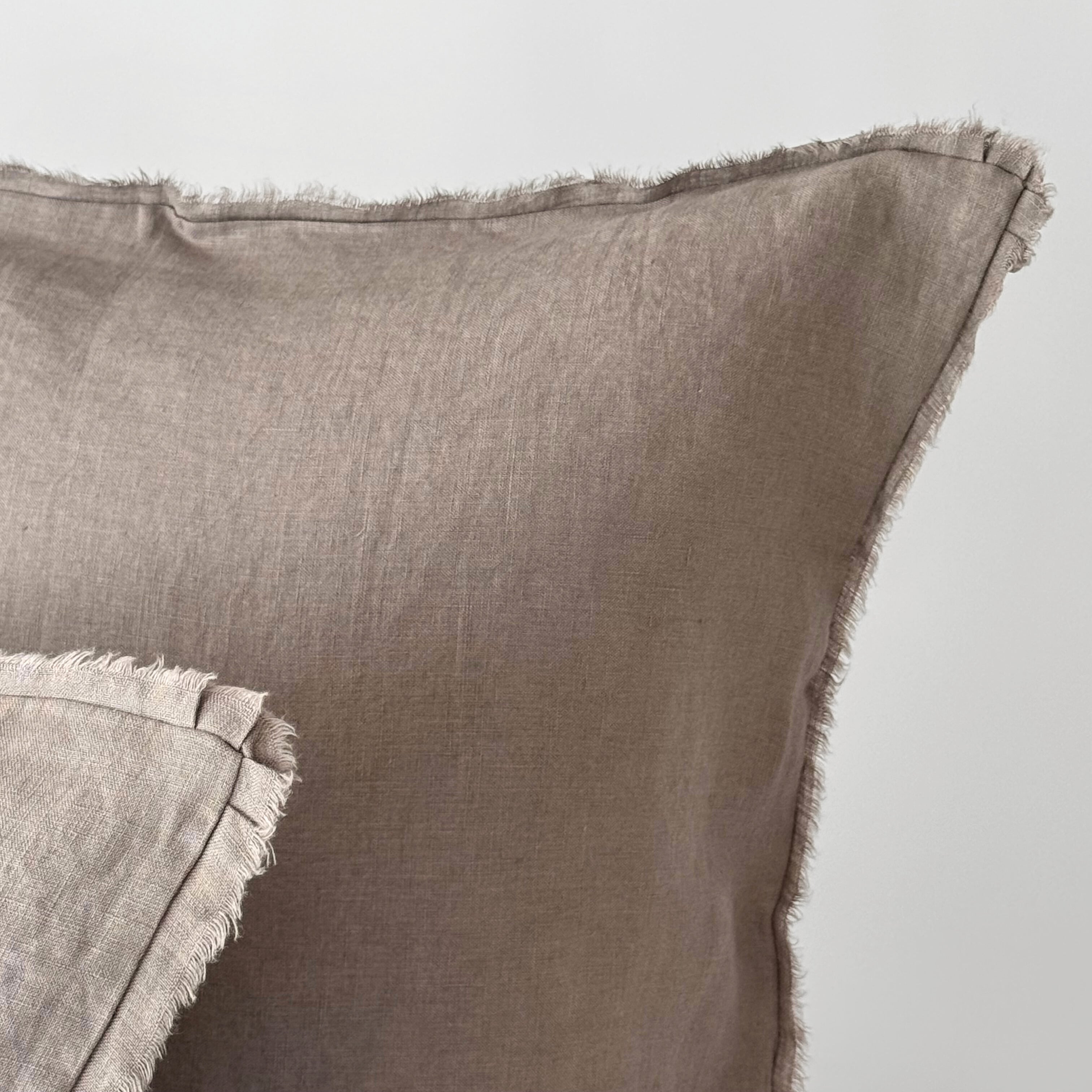 Funda Cojín Lino Maia - Taupe