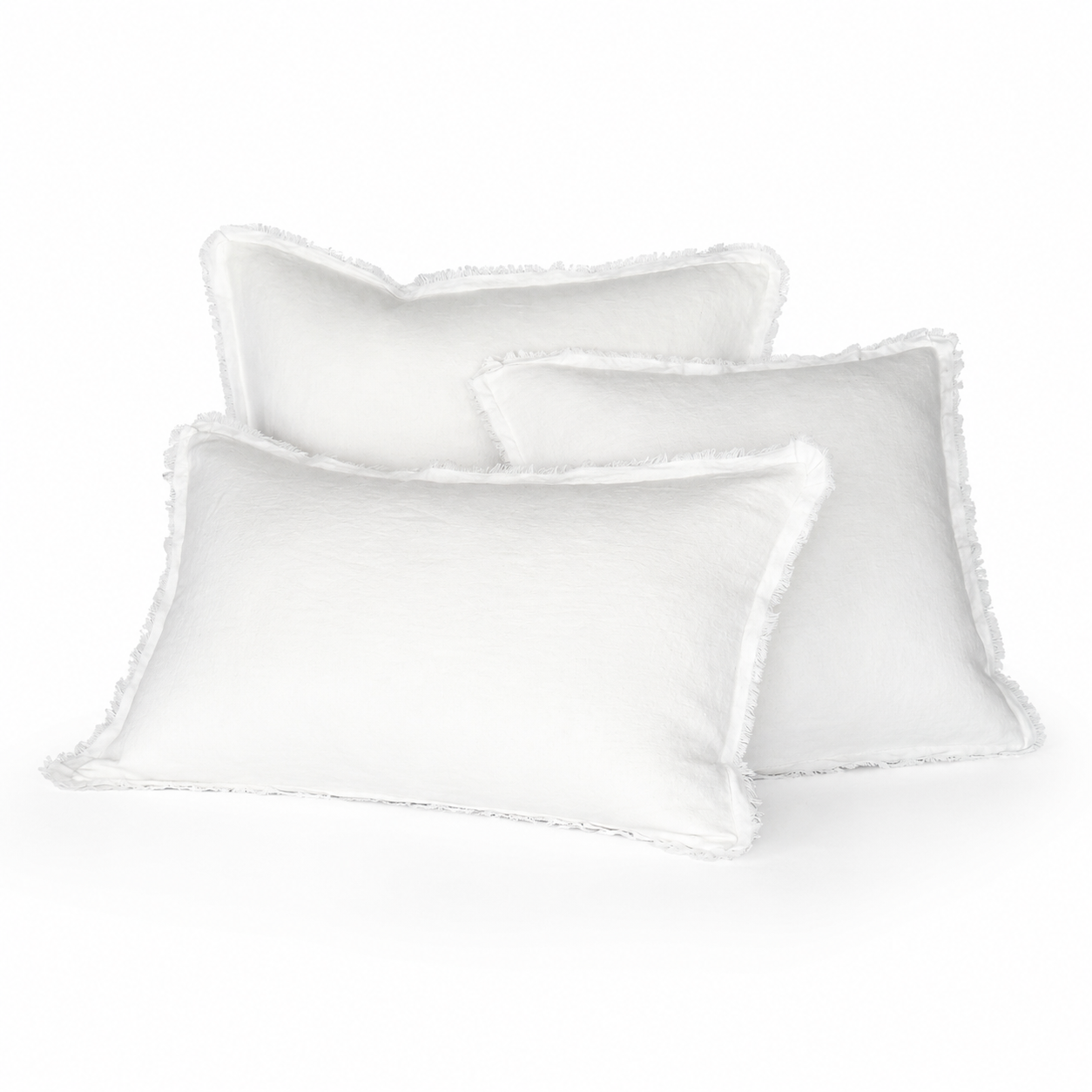 Funda Cojín Lino Maia - Optic White