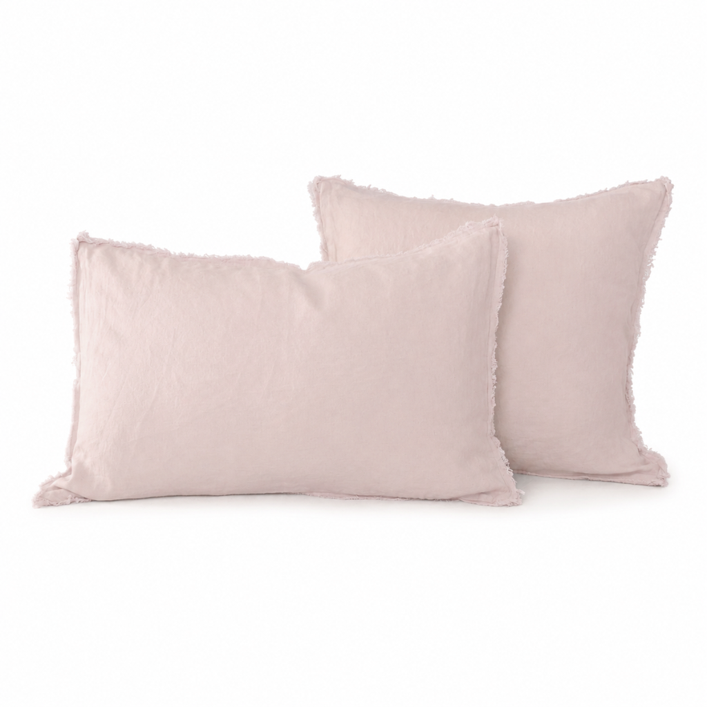 Funda Cojín Lino Maia - Rosa