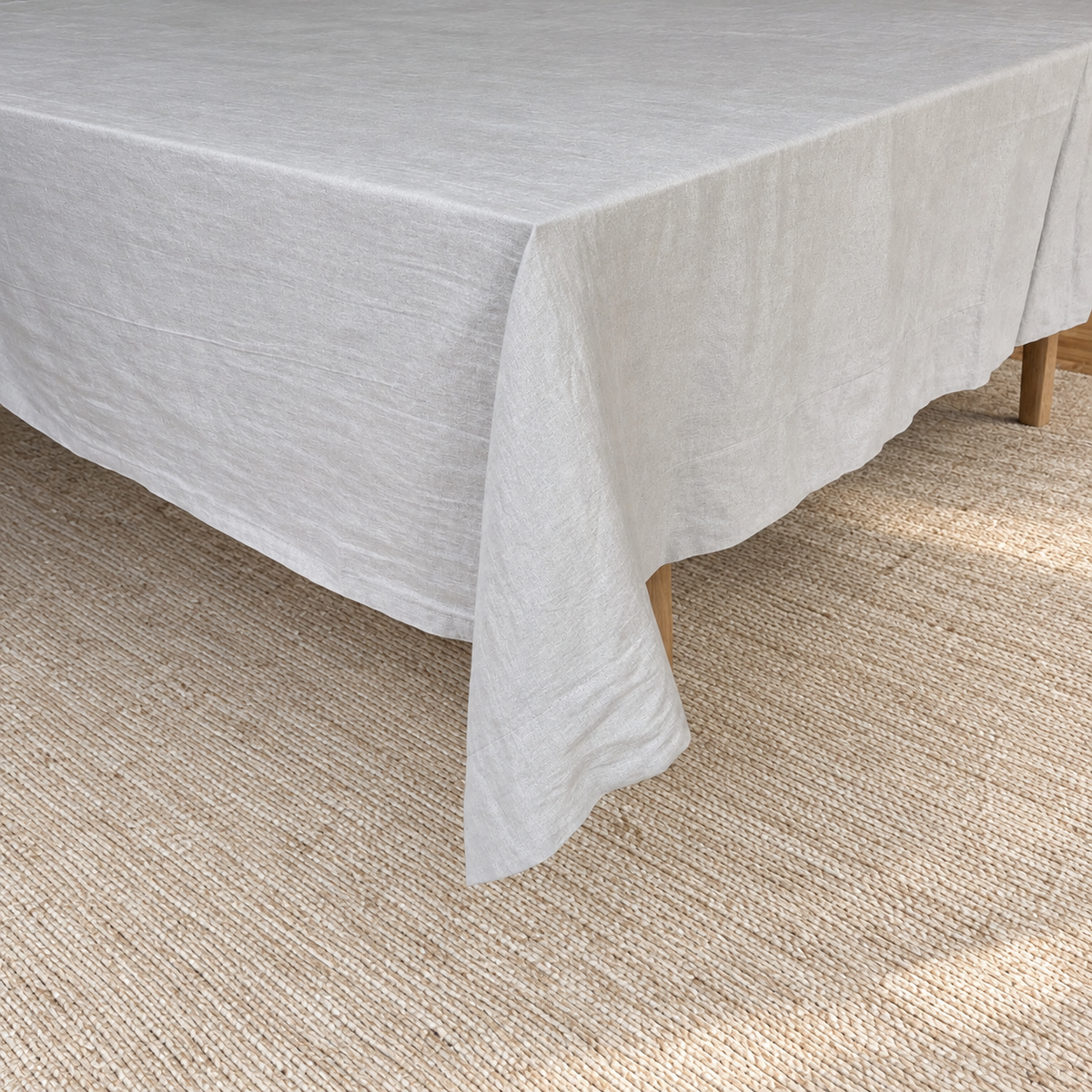 Mantel Lino - Gris Perla