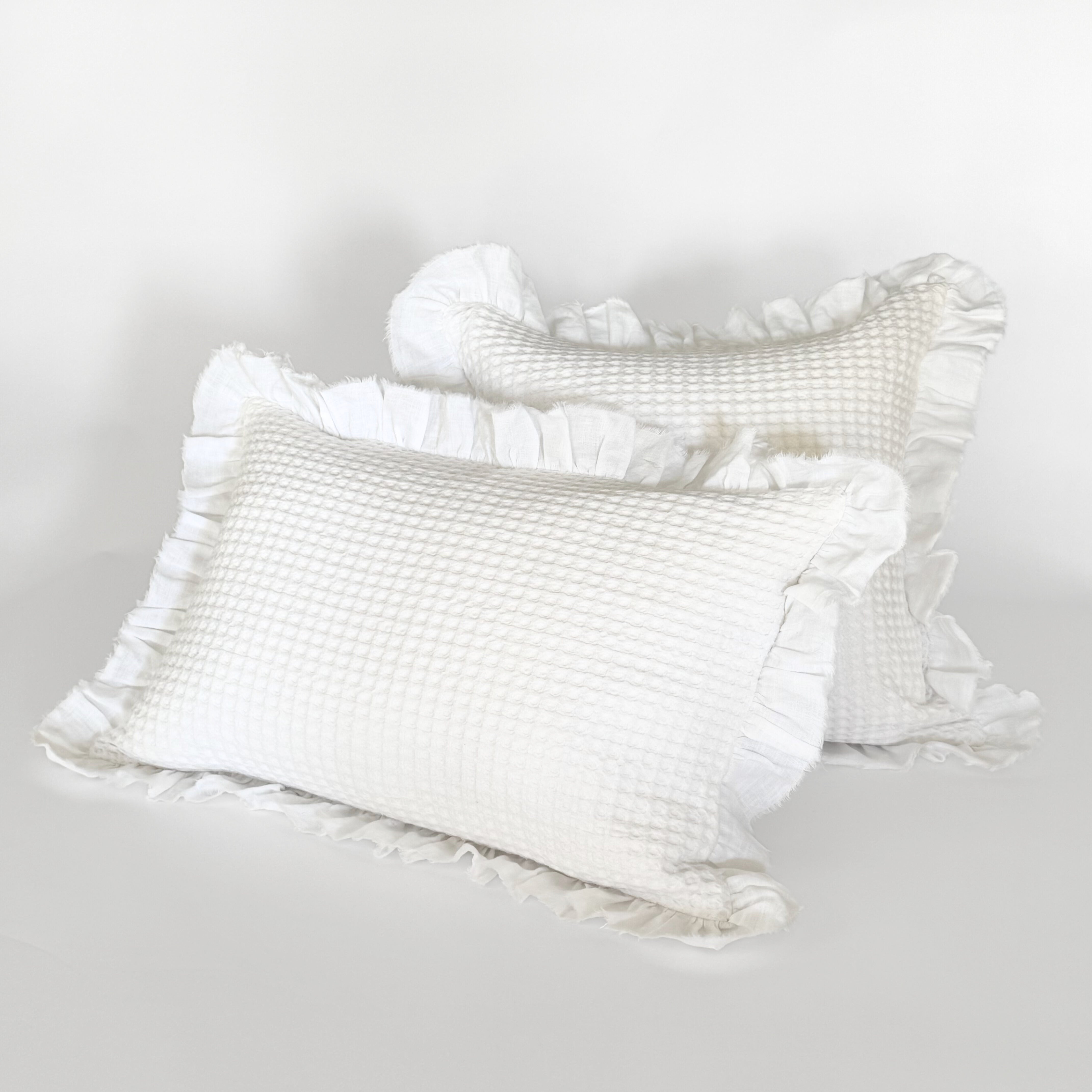 Funda Cojín Waffle Vuelos