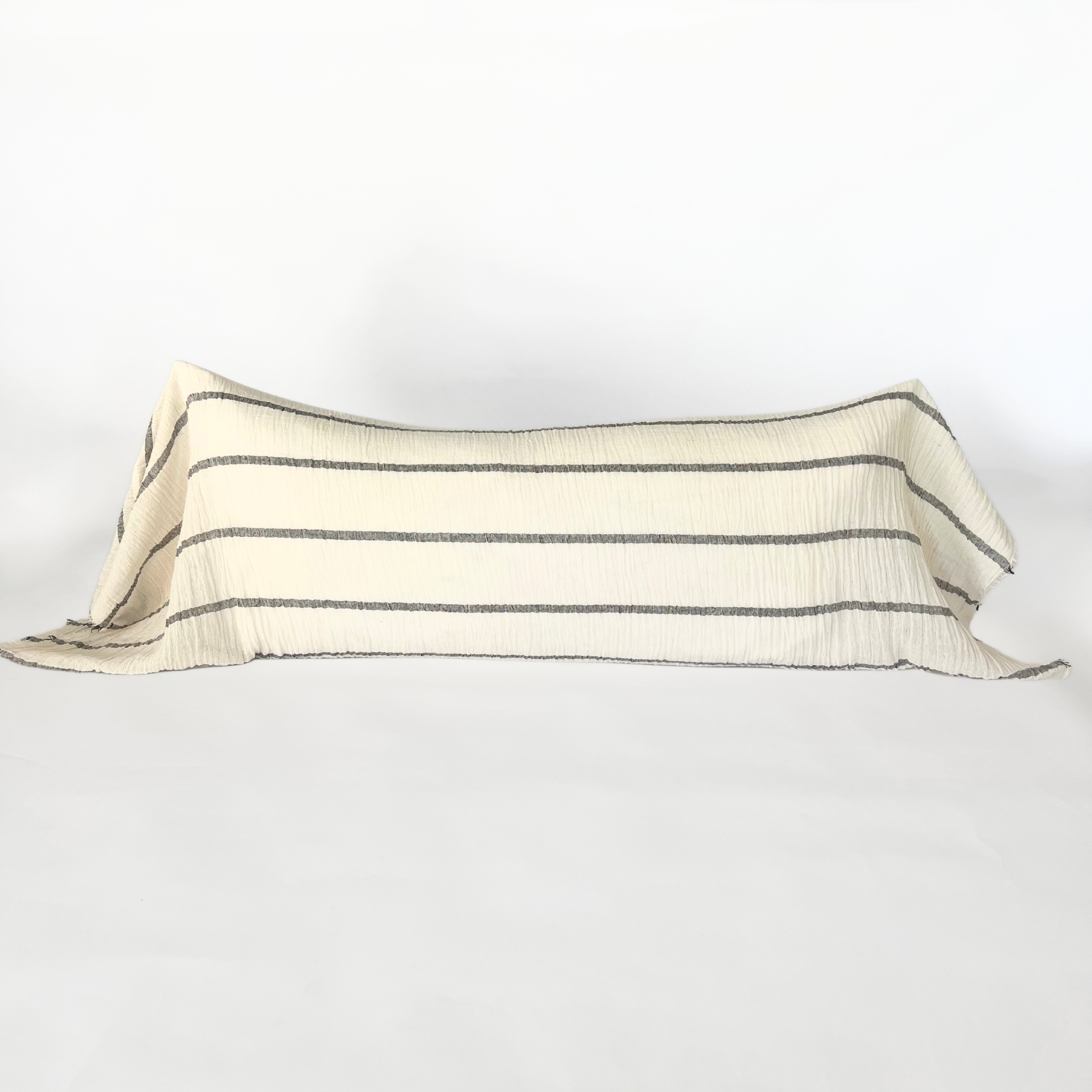 Funda Cojín Gasa Rayas