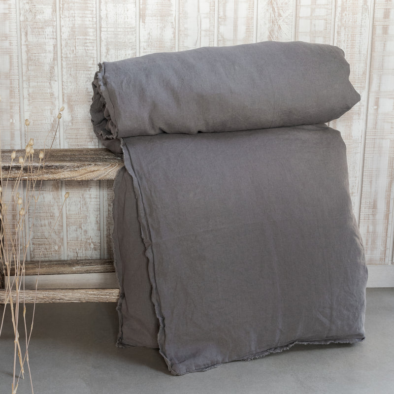 Piecera Lino Maia - Charcoal