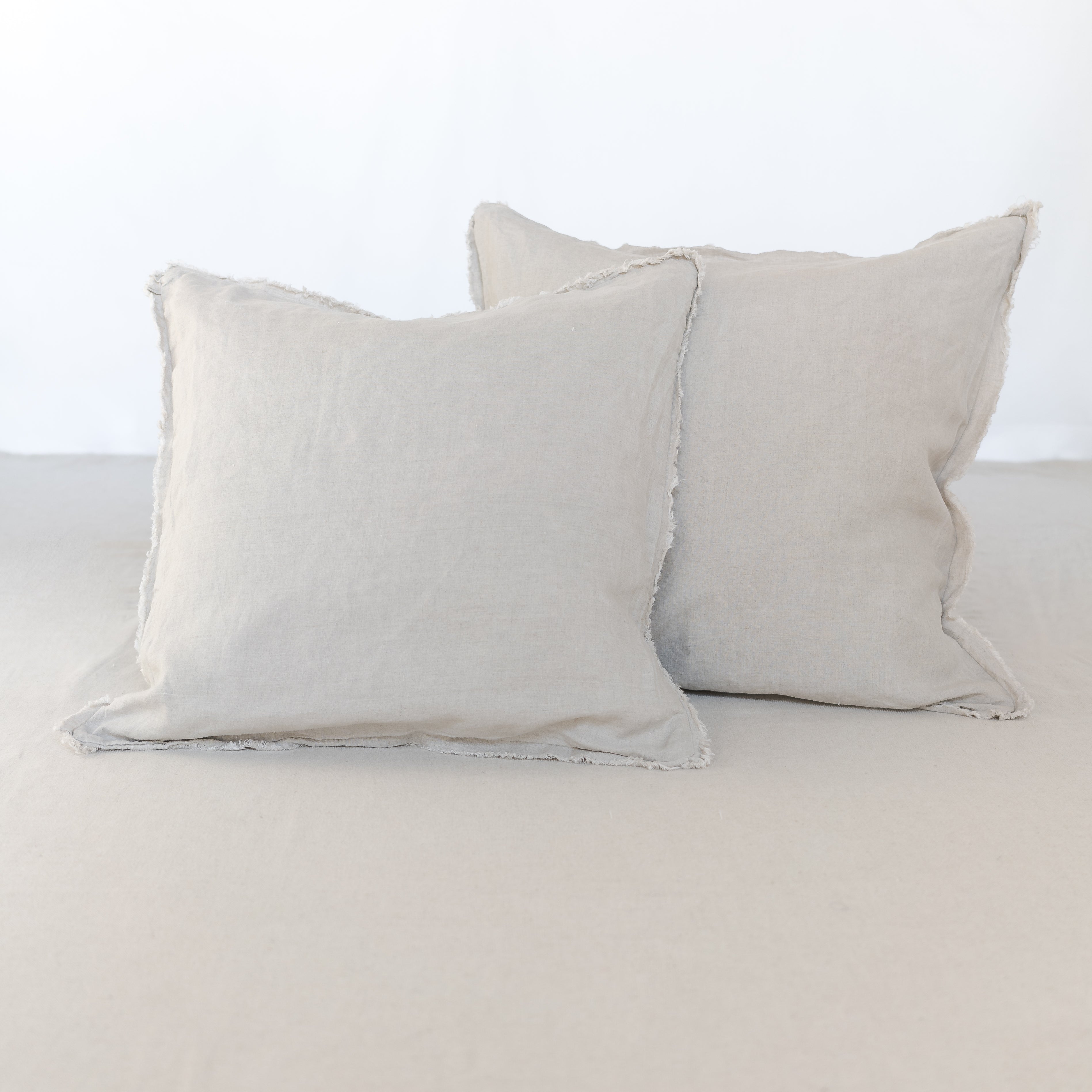 Juego De 4 Fundas De Cojín 50x50 Cm Con Estampado De Gato - Tela De Lino, Cremallera Invisible, Lavable, Decoración Hogar