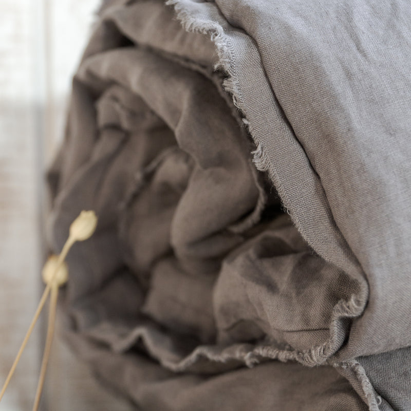 Piecera Lino Maia - Charcoal
